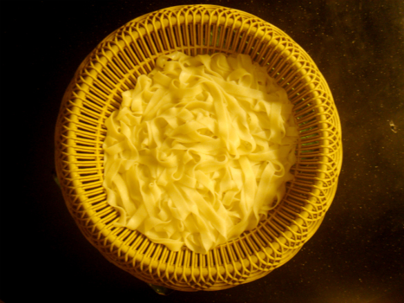 homemade pasta dough
