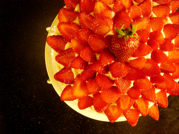 strawberry cake