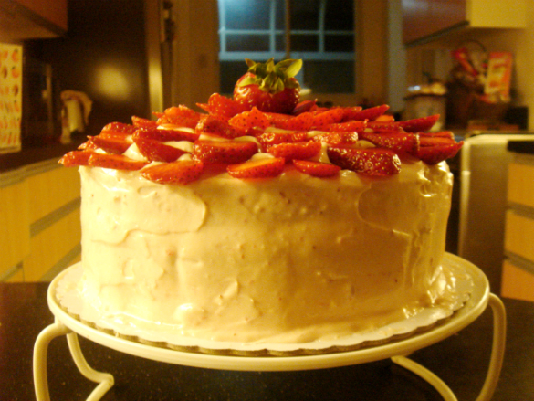 strawberry cake