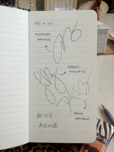 Boyce Avenue in Manila 2015: Meeting Them Again